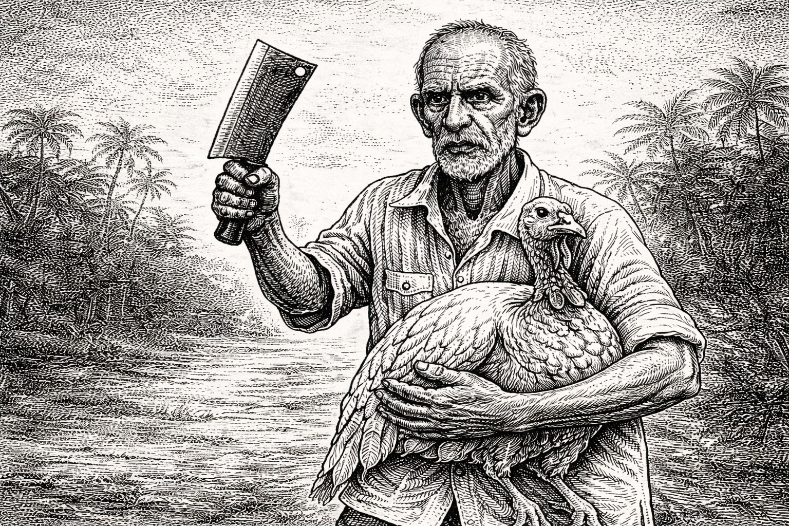 Der alte Mann und die Trute